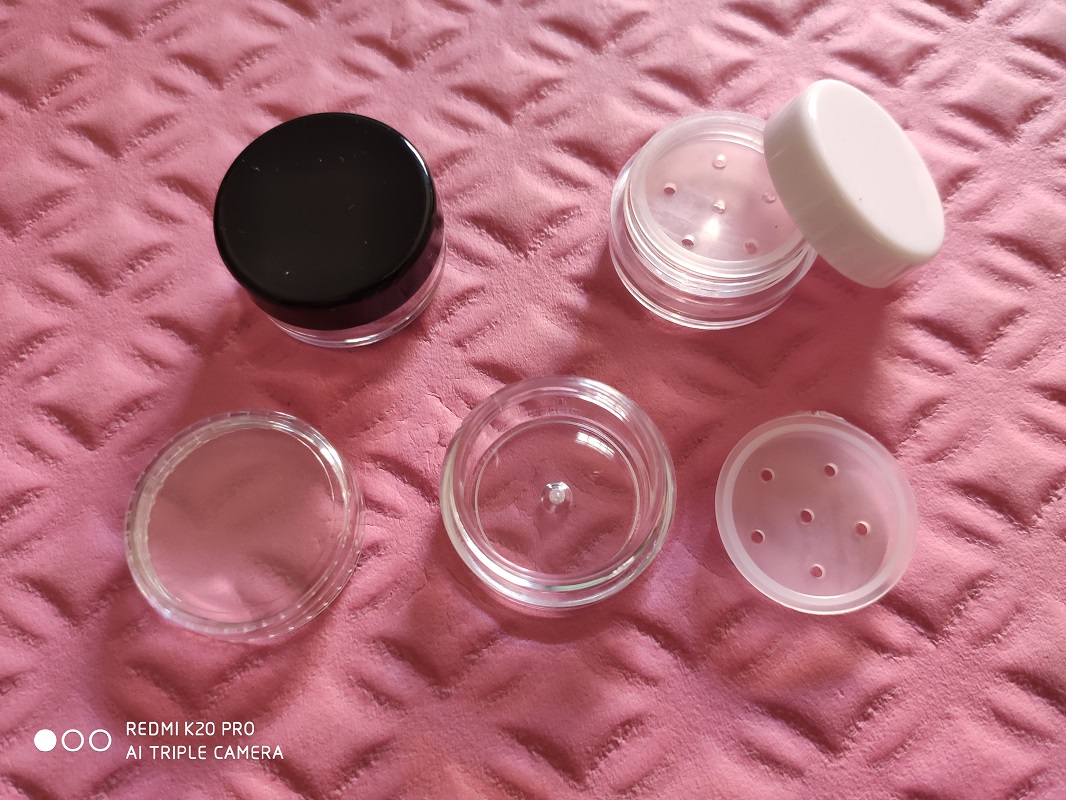 Gel Refill Pack - 5ML 1G Plastikdose mit Sieb für