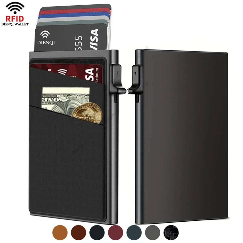 Index Card Holder - RFID Business Kreditkarte Halter Männer Brieftaschen