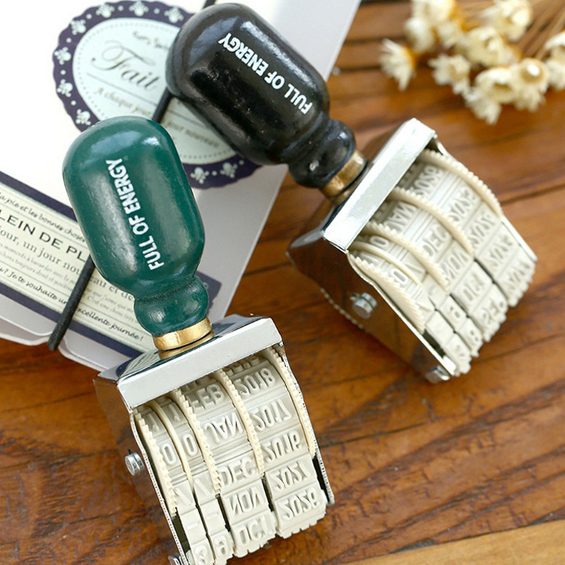 1 Stück Vintage Datum Poststem – Rubber Date Stamp Bewertung und Preis
