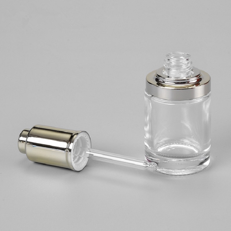 30 ml Klarglasflasche mit silb – Gel Refill Pack Bewertung und Preis