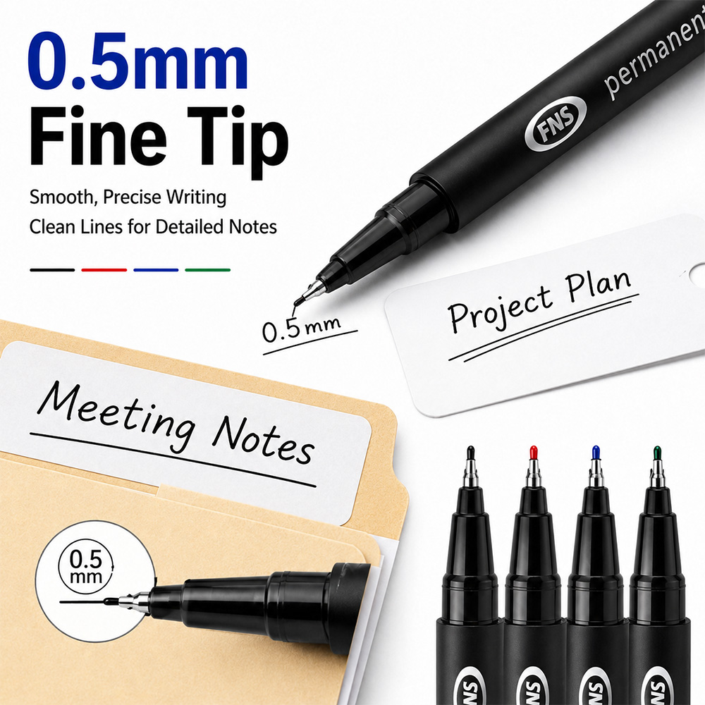 4/12 Stück Permanentmarker mit – Correction Pen Fine Bewertung und Preis