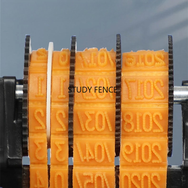 Selbstbedruckter Datumsstempel – Rubber Date Stamp Bewertung und Preis